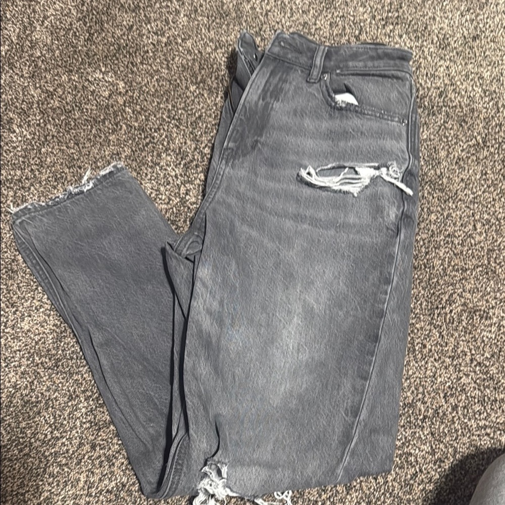 American Eagle Outfitters Gray Boyfriend Jeans